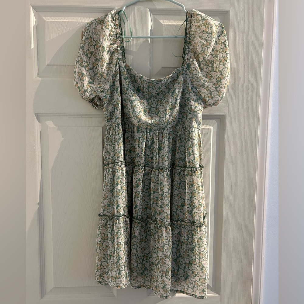 Floral mini dress